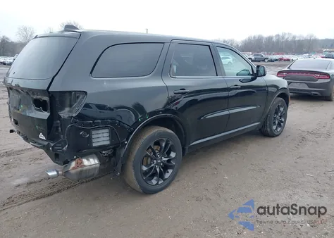 2021 Dodge Durango Gt Awd z USA, uszkodzony, nr VIN 1C4RDJDG3MC766432